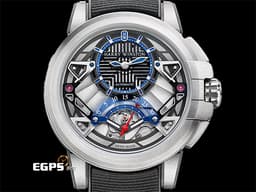 Harry Winston 海瑞溫斯頓 HW錶 Project Z14系列 OCEARS42ZZ001 偏心鏤空面盤&nbsp;<font color="#387dd6">30秒逆跳秒針</font>&nbsp; Zalium 鋯合金材質&nbsp;<font color="#ff0000">限量300只</font>&nbsp;<font color="#FF0000">2020年台灣公司貨 </font>自動上鍊 42.2mm