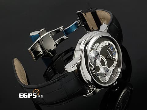 Montblanc 萬寶龍 Star Nicolas Rieussec 108790 尼可拉斯 不銹鋼材質&nbsp;銀色巴黎釘飾紋路面盤 小時顯示盤&nbsp;單把計時&nbsp;2025年保卡 自動上鏈 43mm