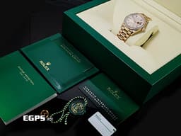 ROLEX 勞力士 DAYDATE 36 星期日曆型 128345RBR 18K永恆玫瑰金材質 <font color="#05f0f0">停產絕版款</font>&nbsp;<font color="#05f0f0">原鑲滿天星鑽石面盤、鑽石錶圈</font>&nbsp;<font color="#f771f9">彩虹漸變色寶石時標</font>&nbsp;<font color="#FF0000">2020年新式保卡 保有原廠膠膜 珍藏未使用品</font>&nbsp;自動上鏈 36mm