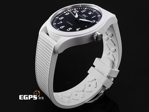 IWC 萬國錶 Pilot's Top Gun 飛行員 海軍空戰部隊 TOP GUN「太浩湖」特別版 IW328104 白色陶瓷材質 5日動力儲存 2023年保單 自動上鍊 41mm