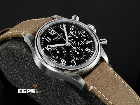 LONGINES 浪琴 Heritage Avigation Bigeye 復刻系列 L28164532 不鏽鋼材質  2025年保卡 台灣公司貨  自動上鍊 41mm