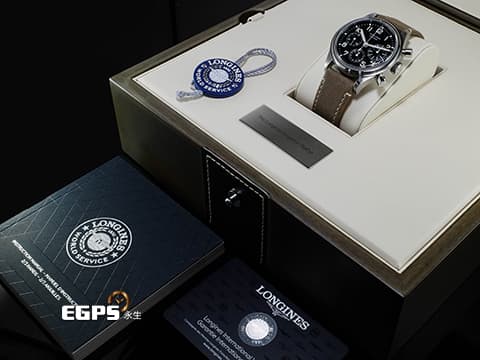 LONGINES 浪琴 Heritage Avigation Bigeye 復刻系列 L28164532 不鏽鋼材質  2025年保卡 台灣公司貨  自動上鍊 41mm