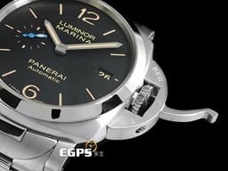 PANERAI 沛納海 Luminor Marina 1950 PAM00722 三日鍊 PAM722 小秒針 <font color="#EA7500">菸草色時標</font> 經典三明治面盤 <font color="#FF0000">透明錶背 鍊帶款 2021年保單 台灣公司貨</font> 自動腕錶 42mm