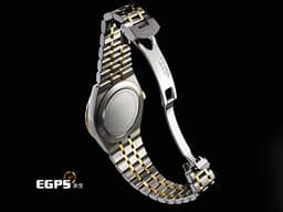 TUDOR 帝舵 Royal Day-Date 皇家系列 28603-0008 18K黃金材質 半金款&nbsp;&nbsp;<font color="#cc66000">巧克力棕色面盤 原廠鑲嵌鑽石時標 星期、日期顯示窗</font>&nbsp;<font color="#FF0000">2026年保卡</font>&nbsp;自動上鍊 41mm