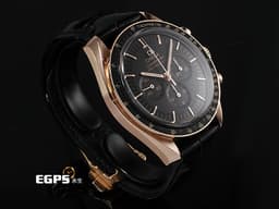 OMEGA 歐米茄 Speedmaster 超霸 登月錶 31063425001001 18K玫瑰金材質 同軸擒縱 <font color=#ffffff>陽極處理的鋁錶錶圈</font> <font color=#FF0000>2022年保卡</font> 手動上鏈 42mm