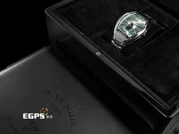 Franck Muller 法蘭穆勒 FM Vanguard V41 S S6 不鏽鋼材質 V41 <font color="#9bfdab">薄荷綠色面盤</font>&nbsp;&nbsp;<font color="#FF0000">2026年保卡</font>&nbsp;自動上鏈 41x49.95mm