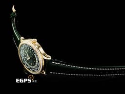 Patek philippe 百達翡麗 PP錶 Complications 複雜功能時計 World Time 世界時區 7130R-014 18K玫瑰金材質&nbsp;&nbsp;<font color="#70cce1">原廠鑲嵌89顆鑽石（1.09 克拉）錶圈、錶扣&nbsp;</font><font color="#9cd3a7">綠色手工雕紋面盤</font> <font color="#FF0000">2025年保單 新錶訂價：2,038,000元</font> 自動上鍊 36mm