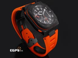 Bell &amp; Ross 柏萊士 BRX5R-BO-TC/SRB Carbon Orange <font color="#05f0f0">碳纖維及鈦金屬材質 動力儲存顯示</font><font color="#ff0000">&nbsp;2025年保卡 限量500只</font>&nbsp;自動上鍊 41mm