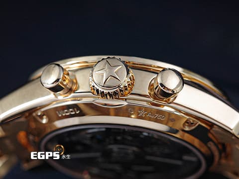 ZENITH 真力時 El Primero 系列 Chronomaster Sport 經典三色計時盤 18.3101.3600/21.M3100&nbsp;玫瑰金材質 整只重約5兩&nbsp;高振頻 1/10秒 計時碼表 2026年保單&nbsp;自動上鍊 41mm