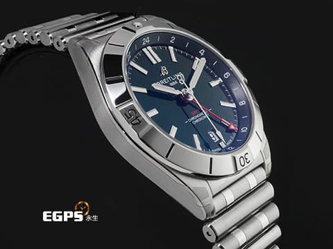 BREITLING 百年靈 Chronomat 40 AB32398 不鏽鋼材質 綠色面盤 2026年保卡  自動上鍊 40mm