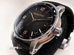 Audemars Piguet AP 愛彼錶 CODE 11.59 系列 顛覆傳統 15210CR.OO.A002CR.01 <font color="#c5c1c9">18K白金</font><font style="" color="#ecb101">玫瑰金雙色材質</font> 煙燻灰色亮漆太陽紋&nbsp;<font color="#FF0000">2022年保卡&nbsp;</font>自動上鍊 41mm