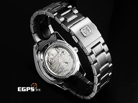 GRAND SEIKO 特級精工 GS 精工 Heritage Collection系列 SBGA497G Spring Drive 44GS 白鈦合金屬材質 限量1500隻 漸層粉色紋路面盤 【晨曦穗高山】 2024年保卡 台灣公司貨 自動上鍊 40mm