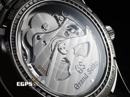 GRAND SEIKO 特級精工 GS 精工 Heritage Collection系列 SBGA497G Spring Drive 44GS <font color=#70cce1>白鈦合金屬材質</font> <font color=#FFB7DD>限量1500隻 漸層粉色紋路面盤 【晨曦穗高山】</font> <font color=#FF0000>2024年保卡 台灣公司貨</font> 自動上鍊 40mm