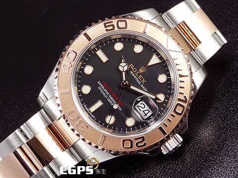 ROLEX 勞力士 Yacht-master 116621 遊艇名仕型  不鏽鋼&amp;18K玫瑰金材質 半金款  2017年保卡  自動上鍊 40mm