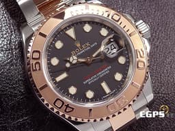 ROLEX 勞力士 Yacht-master 116621 遊艇名仕型 <font color=#ffcaaa> 不鏽鋼&18K玫瑰金材質 半金款 </font> <font color=#FF0000>2017年保卡 </font> 自動上鍊 40mm