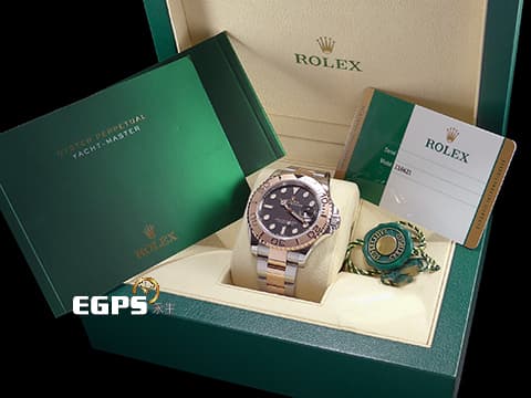 ROLEX 勞力士 Yacht-master 116621 遊艇名仕型  不鏽鋼&amp;18K玫瑰金材質 半金款  2017年保卡  自動上鍊 40mm