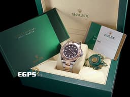 ROLEX 勞力士 Yacht-master 116621 遊艇名仕型 <font color=#ffcaaa> 不鏽鋼&18K玫瑰金材質 半金款 </font> <font color=#FF0000>2017年保卡 </font> 自動上鍊 40mm