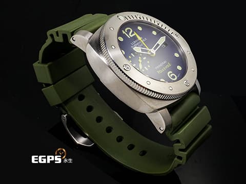 PANERAI 沛納海 Luminor Submersible 1950 3 Days GMT PAM719 PAM00719 鈦金屬材質 兩地時區 Mike Horn Pole2Pole  限量版&nbsp;自動上鏈 47mm