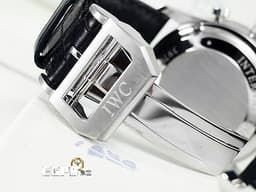 IWC 萬國 Protuguese 大葡萄牙 IW371445 計時碼表 <font color="#fff0a3">白色面盤 金色指針時標</font> <font color="#ff0000">2018年保卡</font> 自動上鍊 41 mm