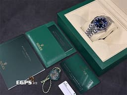ROLEX 勞力士 DATEJUST 126334 蠔式日誌型 經典 不鏽鋼材質 <font color="#05f0f0">18K白金太陽坑紋錶圈&nbsp;鑽石時標藍色面盤&nbsp;</font><font color="#FF0000">2022年保卡</font>&nbsp;自動上鏈 41mm