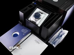Czapek &amp; Cie Antarctique Passage de Drake Deep Blue 1530-II-RT-P/S 不鏽鋼材質 <font color="#49bcd7"> 梯形圖案深藍色面盤 對稱美學</font> <font color="#ffff00">  </font><font color="#ff0000"> 獨立製錶 獨立自製機芯 SXH5 鉑金自動盤 7座錶橋 2024年保單</font> 自動上鍊 40.5mm