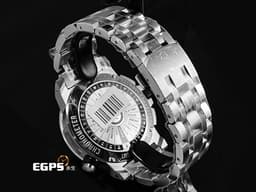 Carl F. Bucherer 寶齊萊 Patravi ChronoGrade 柏拉維 00.10633.08.33.01 三地時間顯示 GMT 不鏽鋼材質 <font color="#05f0f0">黑色面盤、原廠橡膠錶帶</font><font color="#FF0000">&nbsp;台灣公司貨 錶友蒐藏未使用品 保有部分原廠膠膜</font>&nbsp;自動上鍊 46.6mm