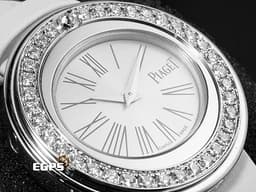 PIAGET 伯爵 Possession  P10866  G0A36187 18K白金材質 <font color="#05f0f0">原廠鑲嵌37顆鑽石錶圈（重約0.70克拉） 時尚女錶</font> 石英機芯 29mm