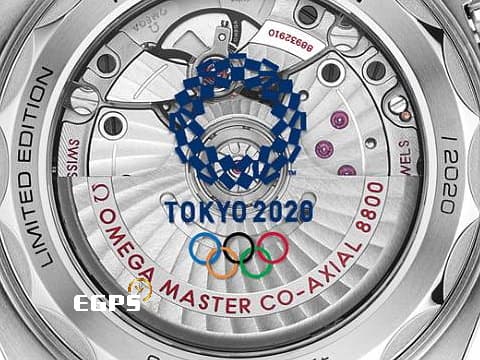 OMEGA 歐米茄 Seamaster Planet Ocean 600 海馬 宇宙海洋 52233402004001 東京奧運 限量版 不鏽鋼&nbsp;陶瓷外圈&nbsp;同軸擒縱 2020年台灣公司貨 限量2020只&nbsp;潛水錶 自動上鍊 39.5mm