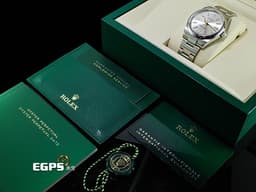 ROLEX 勞力士 Oyster Perpetual 41 蠔式恆動型 134300 <font color="#f9f9f0">銀色太陽紋放射面盤</font> 經典 OP41 不鏽鋼材質 <font color="#FF0000">2025年新款 (134300 )2025年保卡</font>&nbsp;自動上鍊 41mm