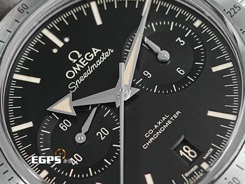 OMEGA 歐米茄 Speedmaster '57 Chronograph 超霸 57 速霸 計時碼表 33112425101002&nbsp;經典闊箭指針、復古色刻度、夜光指針時標&nbsp;不鏽鋼 同軸擒縱 2022年保單&nbsp;自動上鏈 41.5mm