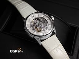 ORIS 豪利時 Artelier Skeleton 藝術家 7670 鏤空面盤 <font color="#c4dce9">隱藏在錶面下機芯之美 原廠鑽石時標</font> 0173476704019 不鏽鋼 大三針&nbsp;<font color="#FF0000">2025年保卡</font> 自動上鍊 40.5mm