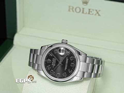 ROLEX 勞力士 Datejust 31 蠔式日誌型 178240 經典絕版黑色同心圓面盤 不鏽鋼 大三針&nbsp;台灣公司貨 蠔式（Oyster）三節錶帶&nbsp;自動腕錶  31mm