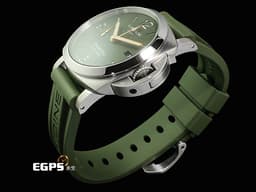 PANERAI 沛納海 Luminor 1950 3 Days GMT PAM1056 PAM01056 <font color="#058703">印度板球傳奇球星&nbsp;</font><font color="#a1d62e">Mr.Dohni聯名限量款 軍綠色面盤&nbsp;金質指針、小秒針</font> <font color="#FF0000">2020年保卡 限量251支&nbsp;</font>自動上鍊  44mm