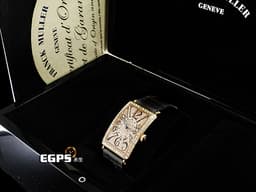 Franck Muller 法蘭穆勒 FM錶 Long Island系列 1000SC 矩形&nbsp;<font color="#FF0000">精鑲鑽框、滿天星面盤 </font>玫瑰金&nbsp;經典阿拉伯數字時標&nbsp;自動上鍊&nbsp;43x31mm