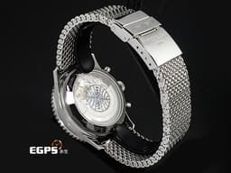 BREITLING 百年靈 NAVITIMER B01 CHRONOGRAPH 航空計時 AB01212B1C1A1 不鏽鋼材質 <font color="#05f0f0">藍紅配色面盤 泛美特別版</font>&nbsp;<font color="#FF0000">百年靈自製01機芯 2020年保單 </font> 自動上鍊 43mm