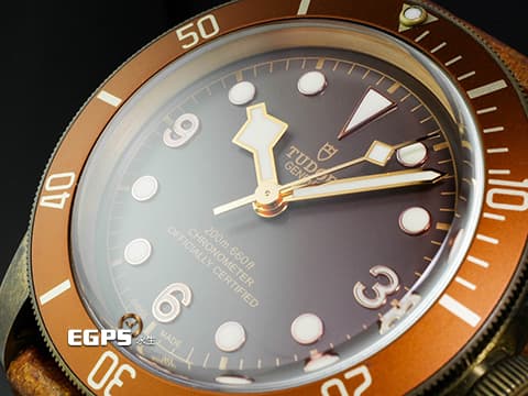 TUDOR 帝舵 Heritage Black Bay Bronze&nbsp;79250BM 青銅材質 棕色面盤 2018年保卡 潛水錶 自動上鍊 43mm