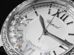 CHOPARD 蕭邦 Happy Sport 快樂鑽 278559-3003 不鏽鋼材質 <font color="#ffff00">原廠7顆圓形跑鑽 原廠鑲嵌鑽石錶圈</font> <font color="#FF0000">2018年保單</font> 自動上鍊 36mm