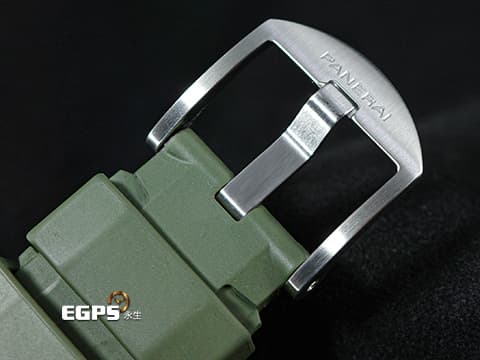 PANERAI 沛納海 Luminor 1950 3 Days GMT Power Reserve PAM01537 巴黎釘紋飾面盤 菸草色夜光時標 菸草面 兩地時區 三日鍊 動力顯示 藍色小秒針&nbsp;PAM1537 不鏽鋼&nbsp;2018年保卡&nbsp;自動上鏈 42mm