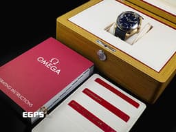 OMEGA 歐米茄 Planet Ocean 600&nbsp;21563442103001 18K玫瑰金材質 <font color="#05f0f0">藍色陶瓷單向旋轉錶圈、錶殼</font>&nbsp;<font color="#FF0000">2025年保卡 新錶訂價：999,000元&nbsp;</font>同軸擒縱 自動上鏈 43.5mm