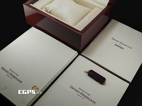Girard-Perregaux 芝柏 GP Pour Ferrari 8020 不鏽鋼材質 法拉利LOGO黃色面盤&nbsp;&nbsp;自動上鍊 38mm