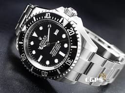 ROLEX 勞力士 Sea-Dweller Deepsea 蠔式 海使者 深海 126660 <font color="#4F4F4F">黑鬼王 水鬼王</font> 不鏽鋼 陶瓷錶圈 排氦氣閥 <font color="#FF0000">2020年保卡</font> 潛水錶 自動上鍊 44mm