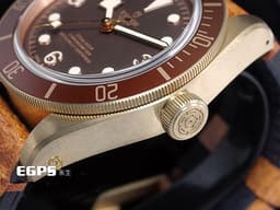 TUDOR 帝舵 Heritage Black Bay Bronze 碧灣 <font color="#bd5d0f">79250BM 棕色面盤</font> 青銅材質 79250 BM 大三針 復古 雪花針<font color="#ff0000">&nbsp;2017年 台灣公司貨</font>&nbsp;自動上鍊 潛水錶 43mm