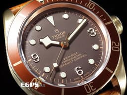 TUDOR 帝舵 Heritage Black Bay Bronze 碧灣 <font color="#bd5d0f">79250BM 棕色面盤</font> 青銅材質 79250 BM 大三針 復古 雪花針<font color="#ff0000">&nbsp;2017年 台灣公司貨</font>&nbsp;自動上鍊 潛水錶 43mm