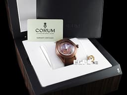 CORUM 崑崙 Heritage OP Art Series Bubble 巧克力面 泡泡錶 082.311.98 自動上鍊 <font color=#FF0000>全球限量350支</font> 47mm