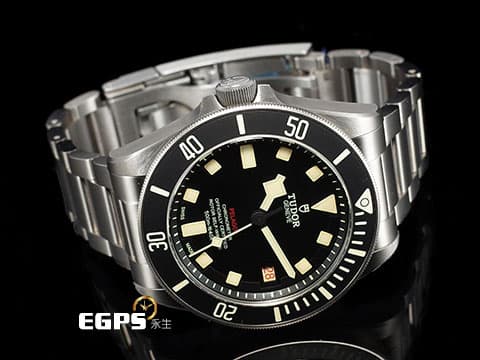 TUDOR 帝舵 PELAGOS LHD 鈦金屬材質 25610TNL 25610 黑色啞光陶瓷錶圈 鈦金屬材質 左冠錶 2024新式保單，帝舵自製機芯MT5612 附原廠橡膠錶帶 自動上鍊 42mm