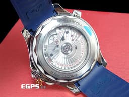 OMEGA 歐米茄 Seamaster 海馬系列 21032422003001 <font color="#2828FF">藍色面盤、藍色陶瓷錶圈</font> 同軸擒縱 <font color="#FF0000">藍色橡膠錶帶海馬，2025年保單 台灣公司貨</font> 排氦氣閥 潛水錶 自動上鍊 42mm