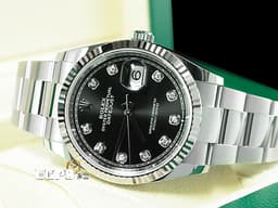 ROLEX 勞力士  Datejust 126234 DJ36 蠔式日誌型 <font color="#05f0f0">不敗經典款 原廠鑽石時標面盤</font>&nbsp;自動上鍊 36mm