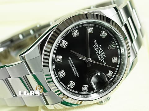 ROLEX 勞力士  Datejust 126234 DJ36 蠔式日誌型 不敗經典款 原廠鑽石時標面盤&nbsp;自動上鍊 36mm