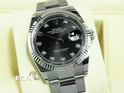 ROLEX 勞力士  Datejust 126234 DJ36 蠔式日誌型 <font color="#05f0f0">不敗經典款 原廠鑽石時標面盤</font>&nbsp;自動上鍊 36mm