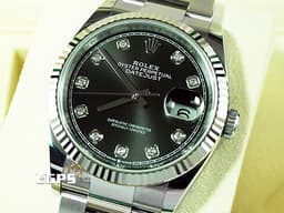 ROLEX 勞力士  Datejust 126234 DJ36 蠔式日誌型 <font color="#05f0f0">不敗經典款 原廠鑽石時標面盤</font>&nbsp;自動上鍊 36mm